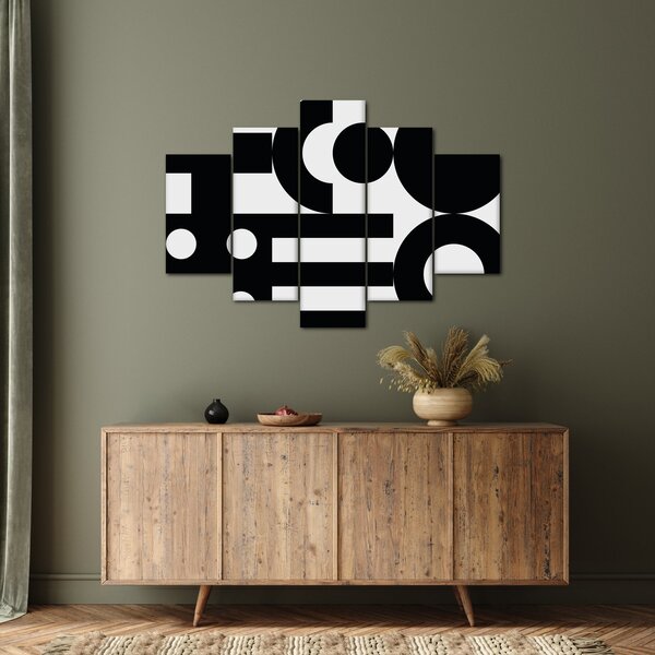 Kép - Geometriai absztrakció N⁰3 (150x105 cm)