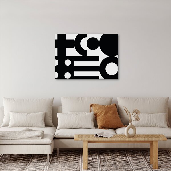 Kép - Geometriai absztrakció N⁰3 (70x50 cm)