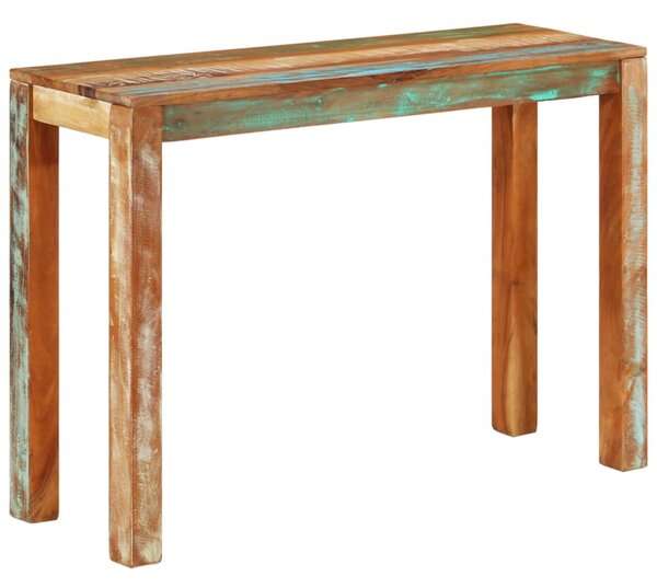 Tömör újrahasznosított fa tálalóasztal 110 x 35 x 76 cm