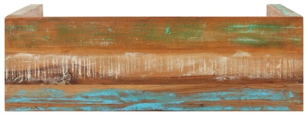 Tömör újrahasznosított fa tálalóasztal 110 x 35 x 76 cm