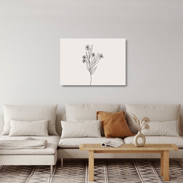 Üveg kép - Mező Virág N⁰1 (70x50 cm)