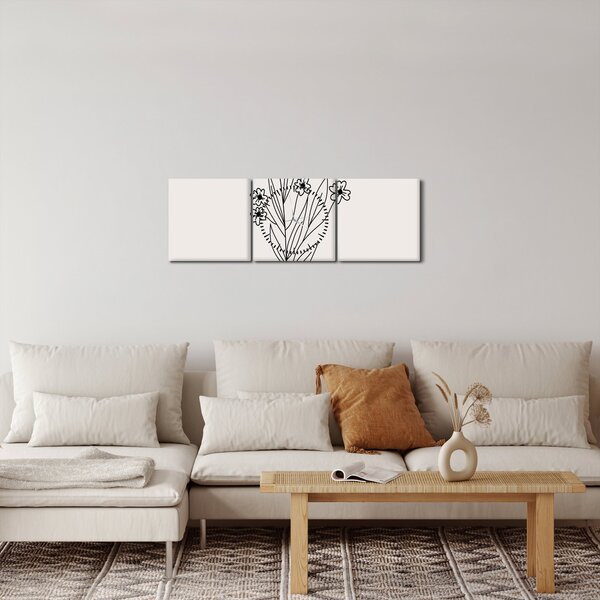 Kép - Mező Virág N⁰1 (órával) (90x30 cm)