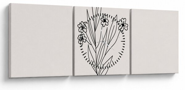 Kép - Mező Virág N⁰1 (órával) (90x30 cm)