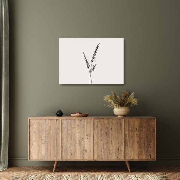 Üveg kép - rét virág N⁰2 (70x50 cm)