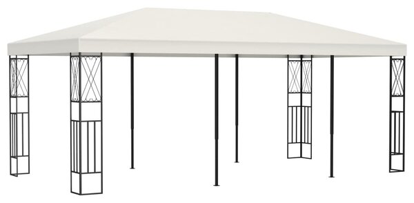 Krémszínű szövetpavilon 3 x 6 m