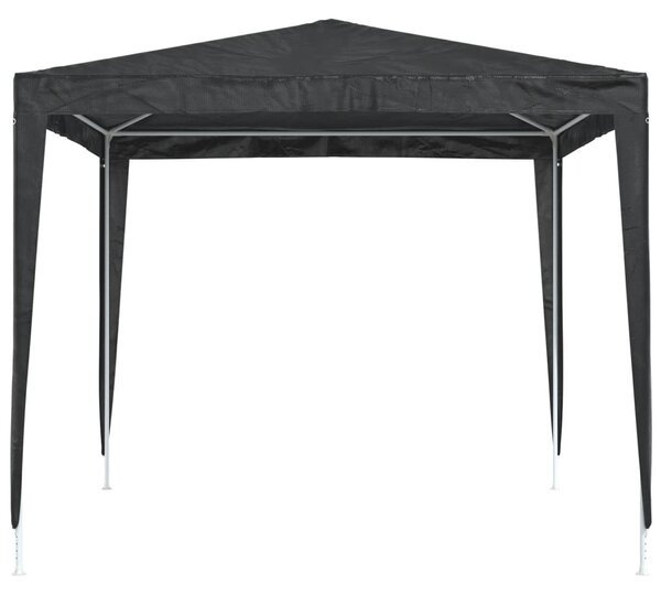 Antracitszürke rendezvénysátor 2,5 x 2,5 m 90 g/m²