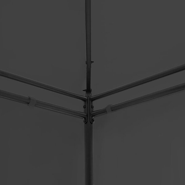 Antracitszürke pavilon 600 x 298 x 270 cm
