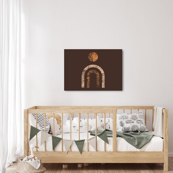 Kép - Narancssárga ívek N⁰1 (70x50 cm)