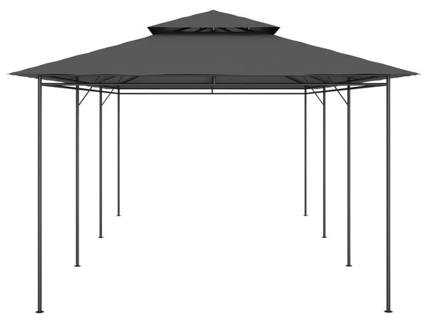 Antracitszürke pavilon 600 x 298 x 270 cm