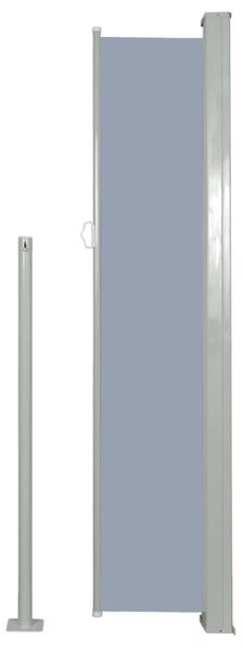 Veranda behúzható válaszfal 160 x 300 cm szürke