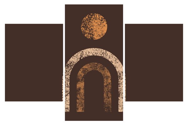 Kép - Narancssárga ívek N⁰1 (90x60 cm)