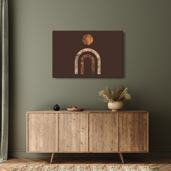 Kép - Narancssárga ívek N⁰1 (90x60 cm)