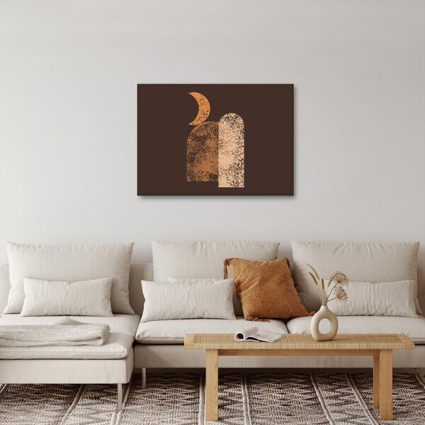 Kép - Narancssárga ívek N⁰2 (70x50 cm)