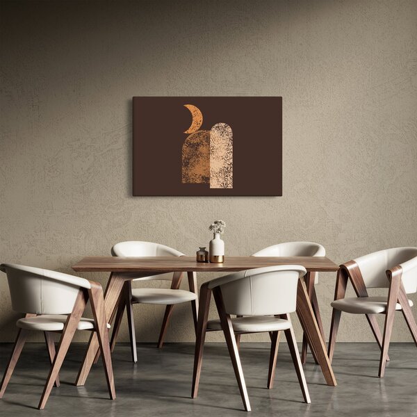 Kép - Narancssárga ívek N⁰2 (90x60 cm)