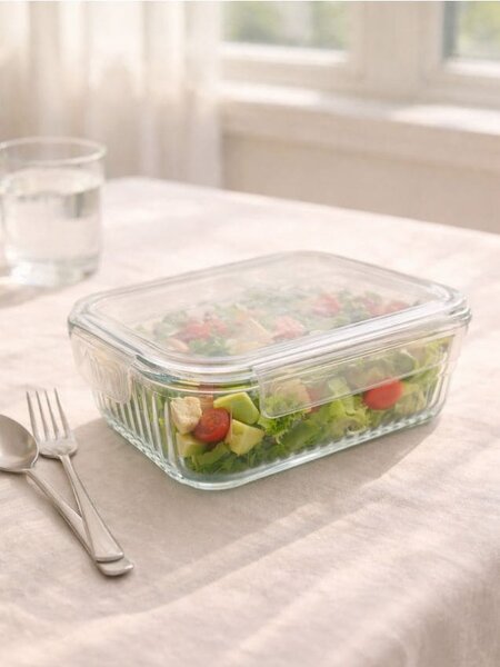 Sinsay - Átlátszó lunch box fedéllel - clear