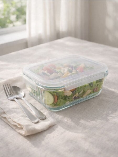 Sinsay - Átlátszó lunch box fedéllel - clear