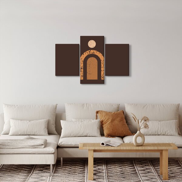 Kép - Narancssárga ívek N⁰3 (90x60 cm)