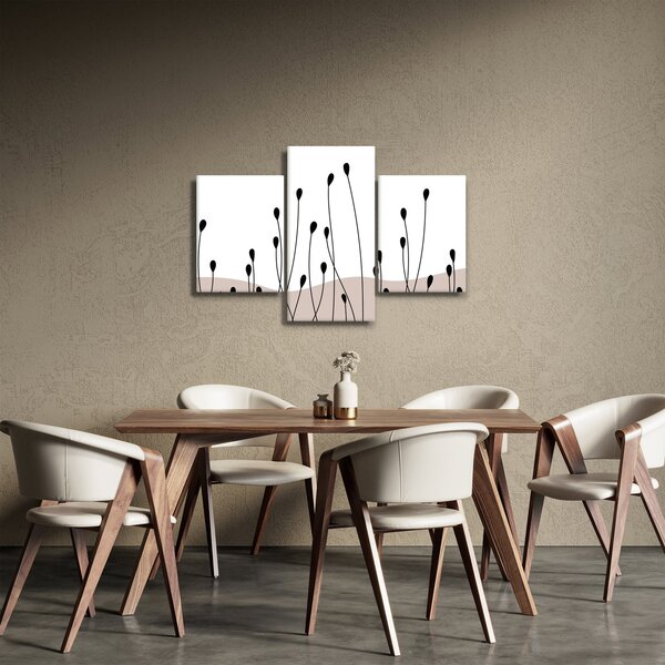 Kép - Grafikus rét N⁰1 (90x60 cm)