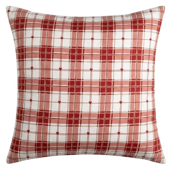 Mikroszálas párnahuzat TARTAN HEART 45x45 cm, színes