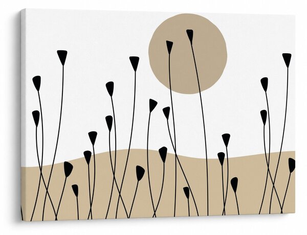 Kép - Grafikus rét N⁰2 (70x50 cm)