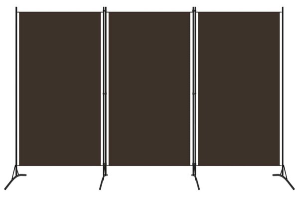 Barna 3 paneles paraván 260 x 180 cm