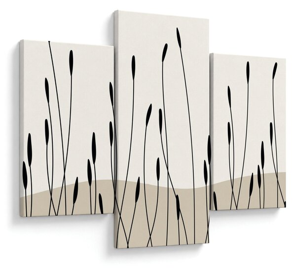 Kép - Grafikus rét N⁰3 (90x60 cm)