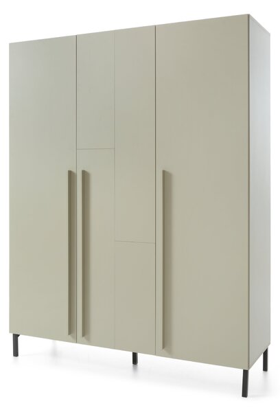 SERGIO S1 gardróbszekrény - zöld
