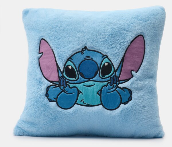 Sinsay - Műszőrme párna Stitch - világoskék
