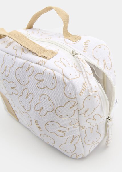 Sinsay - Textil rendszerező fogantyúkkal Miffy - krémszínű