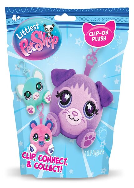 Sinsay - Littlest Pet Shop – plüss clip-on kulcstartó meglepetés tasakban - többszínű