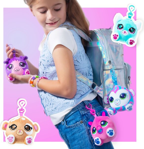Sinsay - Littlest Pet Shop – plüss clip-on kulcstartó meglepetés tasakban - többszínű