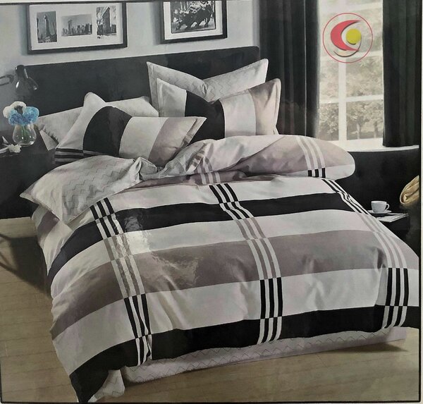 FEKETE-FEHÉR FOTÓ ágynemű 140x200 cm Ágynemű mérete: 140x200 cm, A csomag tartalma: 3 Készletcsomagolás