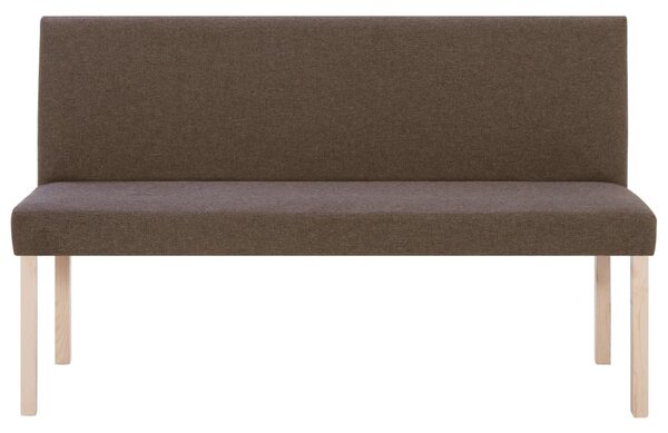 Barna poliészter pad 139,5 cm