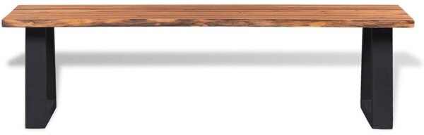 Tömör akácfa pad 145 cm