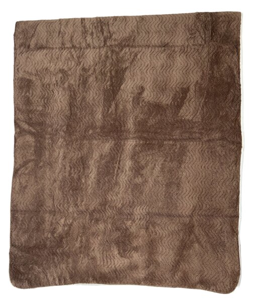 Mikroplüss törülköző - Barna A törülközők mérete: 35x75 cm