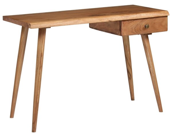 Tömör akácfa íróasztal 110 x 50 x 76 cm