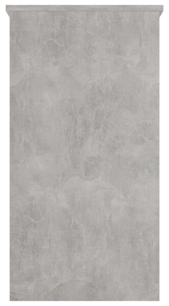 Betonszürke szerelt fa íróasztal 80 x 40 x 75 cm