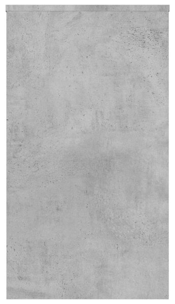 Betonszürke szerelt fa íróasztal 90 x 40 x 72 cm