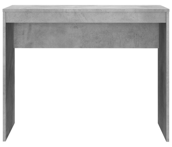 Betonszürke szerelt fa íróasztal 90 x 40 x 72 cm
