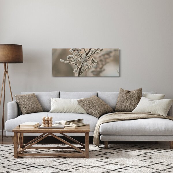 Kép - Növény fagyban (120x50 cm)
