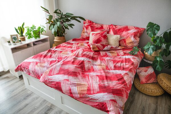 RED RIGHE pamut ágynemű DeLuxe 140x200cm 3 szett csomag