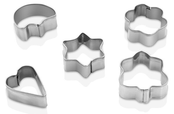 Süteménykiszúró forma 5db-os L-00156