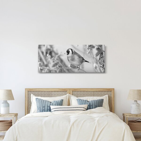Kép - Egy madár télen (120x50 cm)