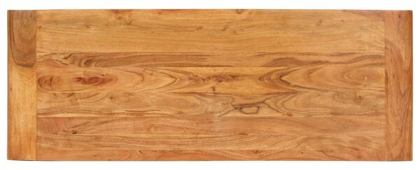 Tömör akácfa konzolasztal mézszínű felülettel 110 x 40 x 76 cm