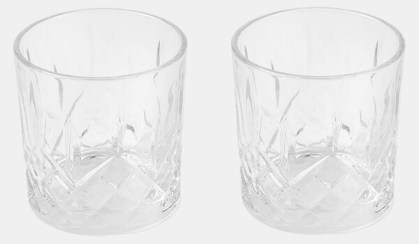 Sinsay - Poharak dombornyomott mintával 2 pack - clear