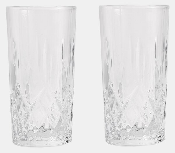 Sinsay - Poharak dombornyomott mintával 2 pack - clear