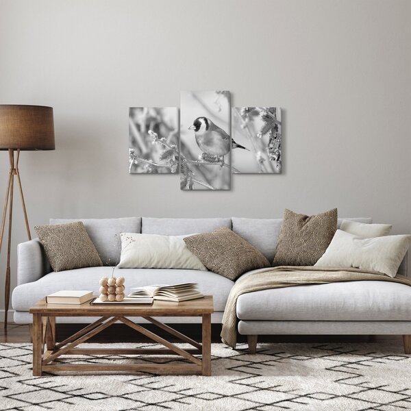 Kép - Egy madár télen (90x60 cm)