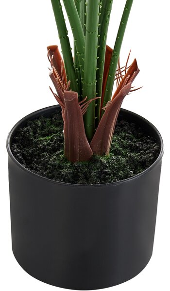 Műnövény RUFFLED FAN PALM 98 cm Zöld