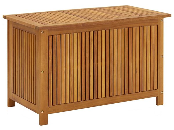 Tömör akácfa kerti tárolóláda 90 x 50 x 58 cm