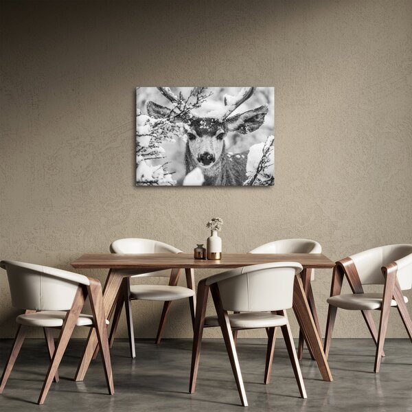 Kép - Szarvasok télen (70x50 cm)